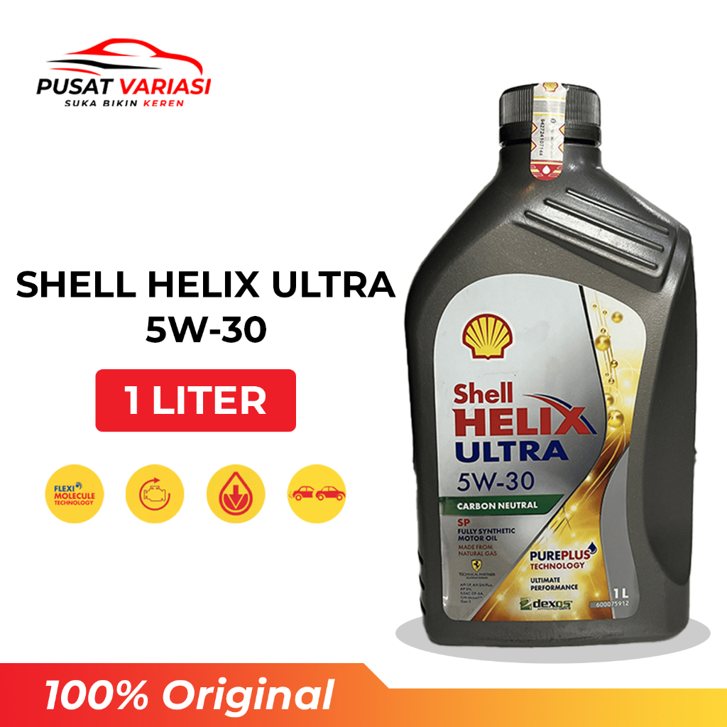 SHELL HELIX ULTRA 5W-30 1LITER ORIGINAL SHELL BARCODE SCAN  Shell Helix Ultra 5W-30 Full Synthetic –