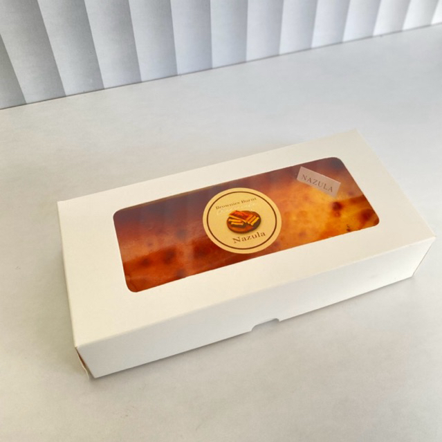 

NAZULA Brownies burnt cheesecake bandung browcheese cheesecake ready
