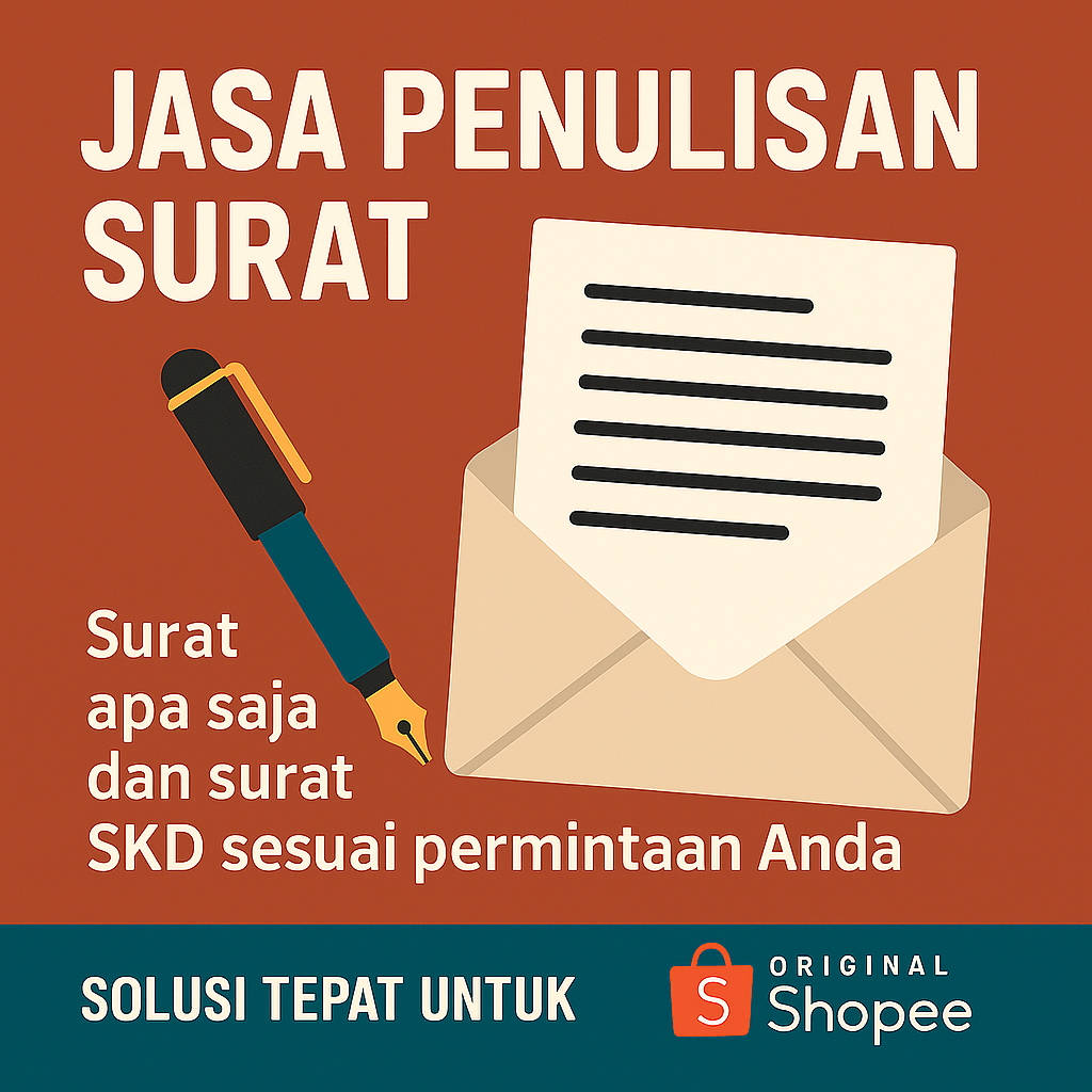

Desain Penulisan Surat Dan Skd Custom