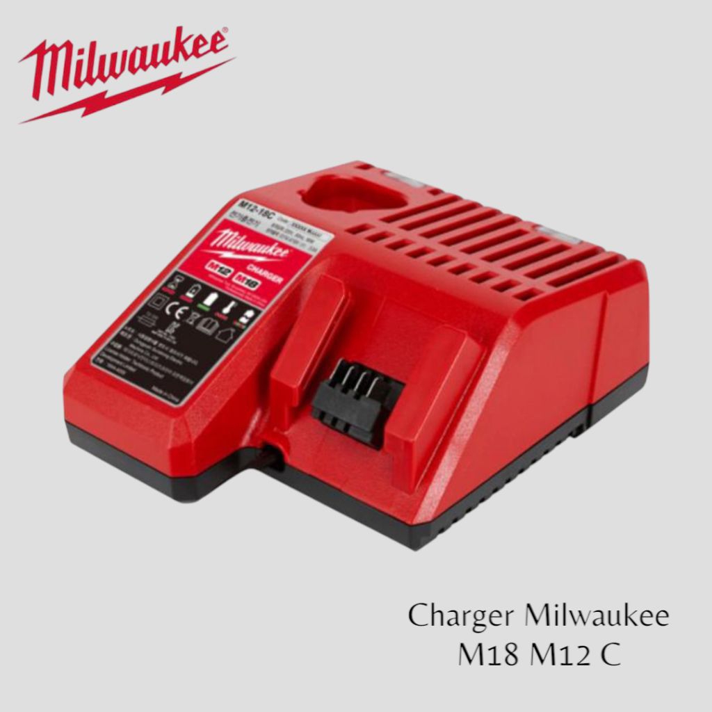Charger Milwaukee M12 M18 Charger Baterai Milwaukee Cordless 12v 18v