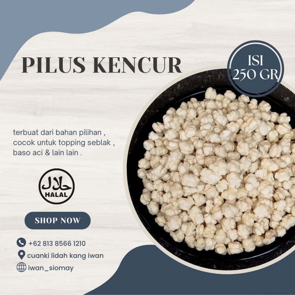 

TERMURAH | PILUS CIKUR 250 GR