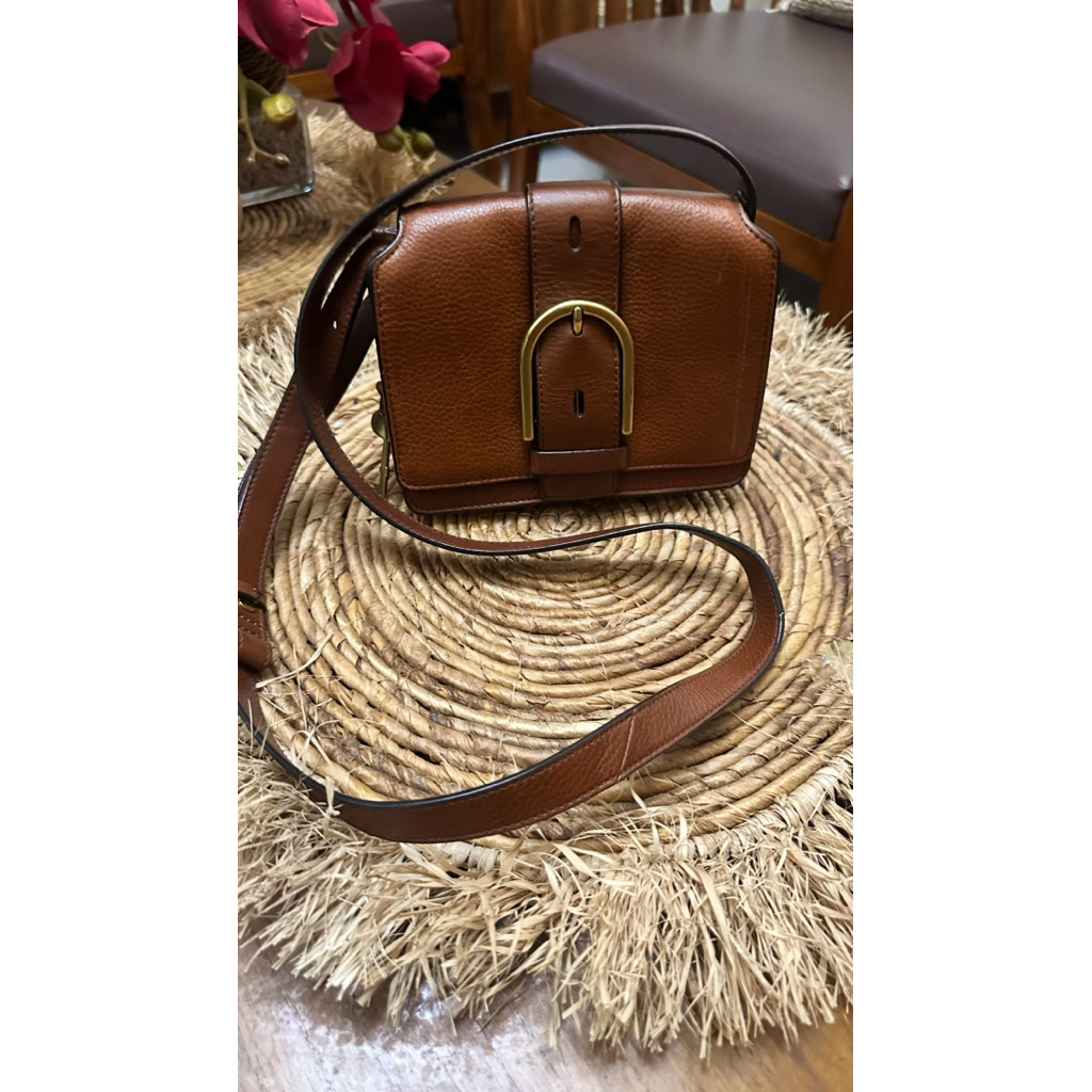 Fossil Wiley Mini Crossbody Brown