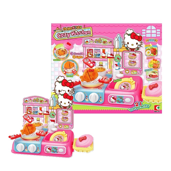 Kids Toy Daniel & Co Sanrio Hello Kitty Cozy Kitchen Playset