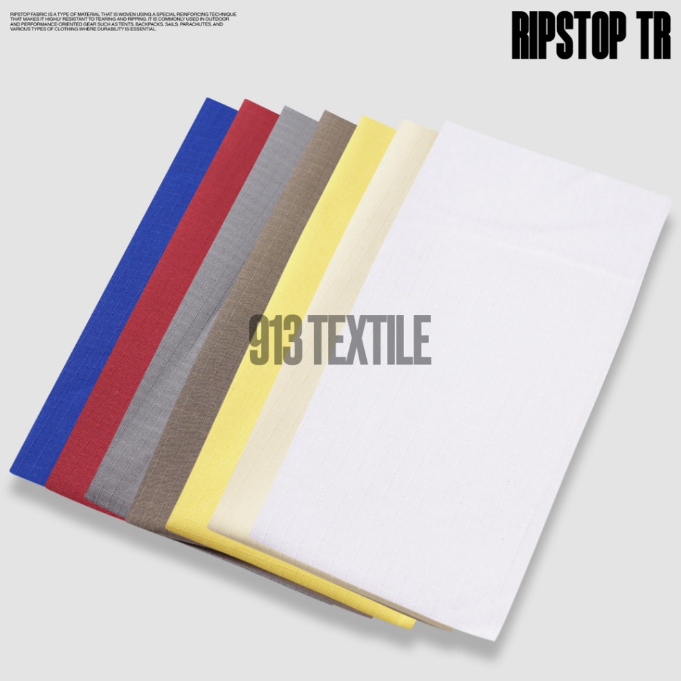 KODE D44Q Bahan kain Ripstop TR untuk celana jaket parka pdl