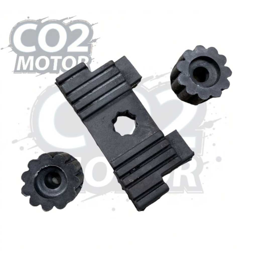 Karet Ganjel Ganjel Tangki karet Tanki Set Depan Belakang Honda Win 100 GL100 GL Pro Megapro Tiger T