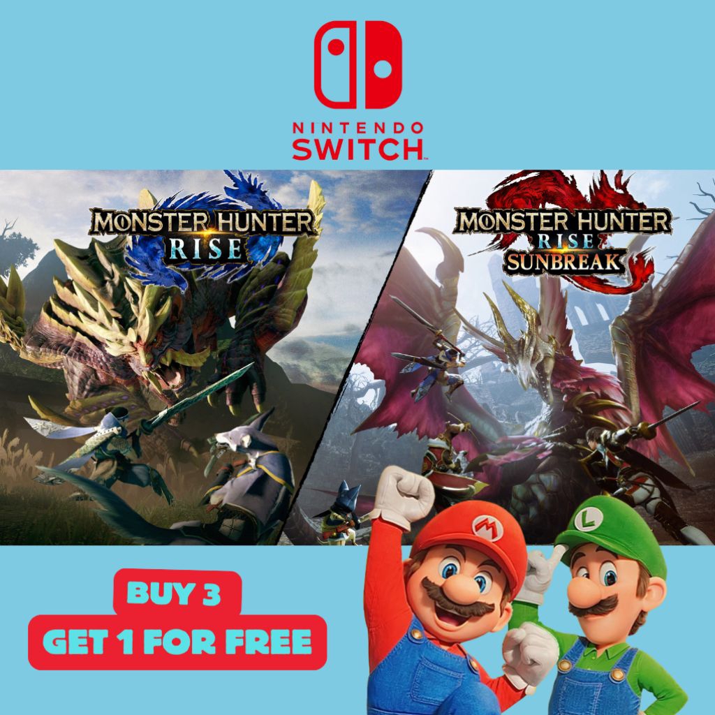 Monster Hunter Rise & Sunbreak - Nintendo Switch Digital Game