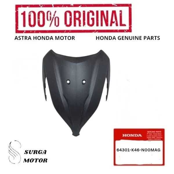Cover Body Depan Abu Abu Vario 110 eSP 64301K46N00MAG 64301-K46-N00MAG Tameng Panel Lampu ori origin