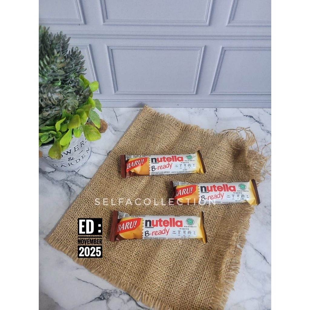 

Nutella B Ready 22 gr Fererro Halal