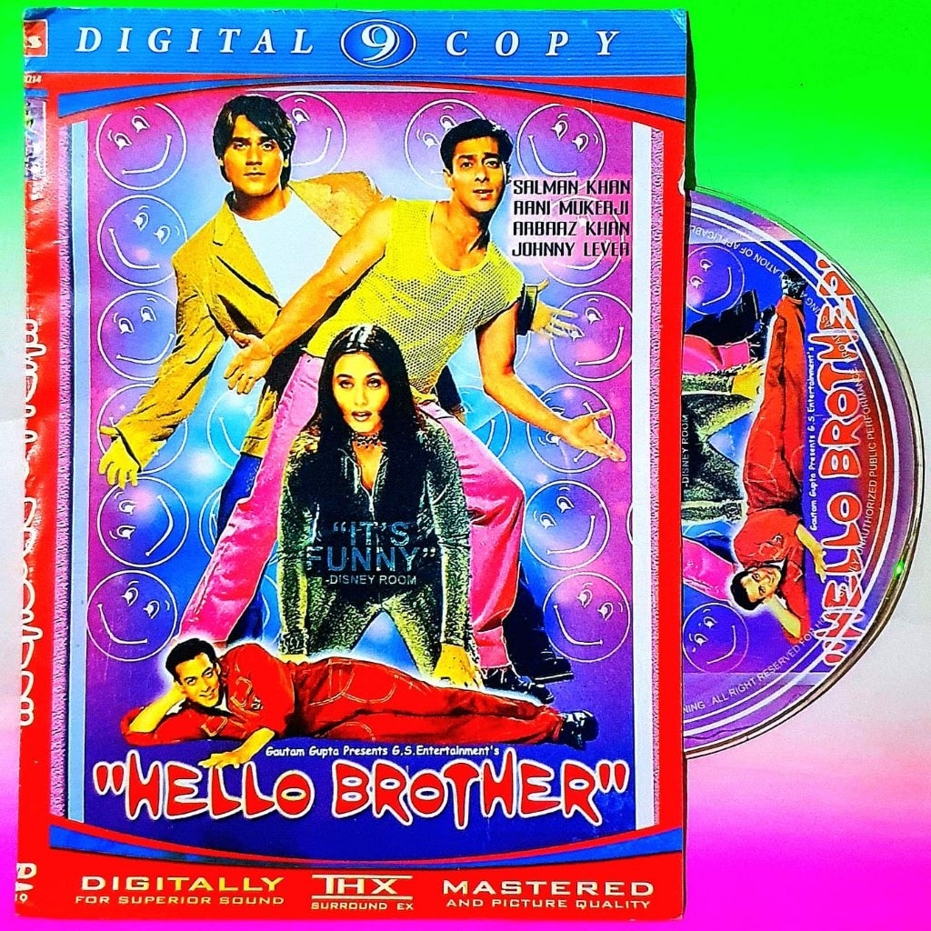 KASET DVD INDIA BOLLYWOOD HELLO BROTHER