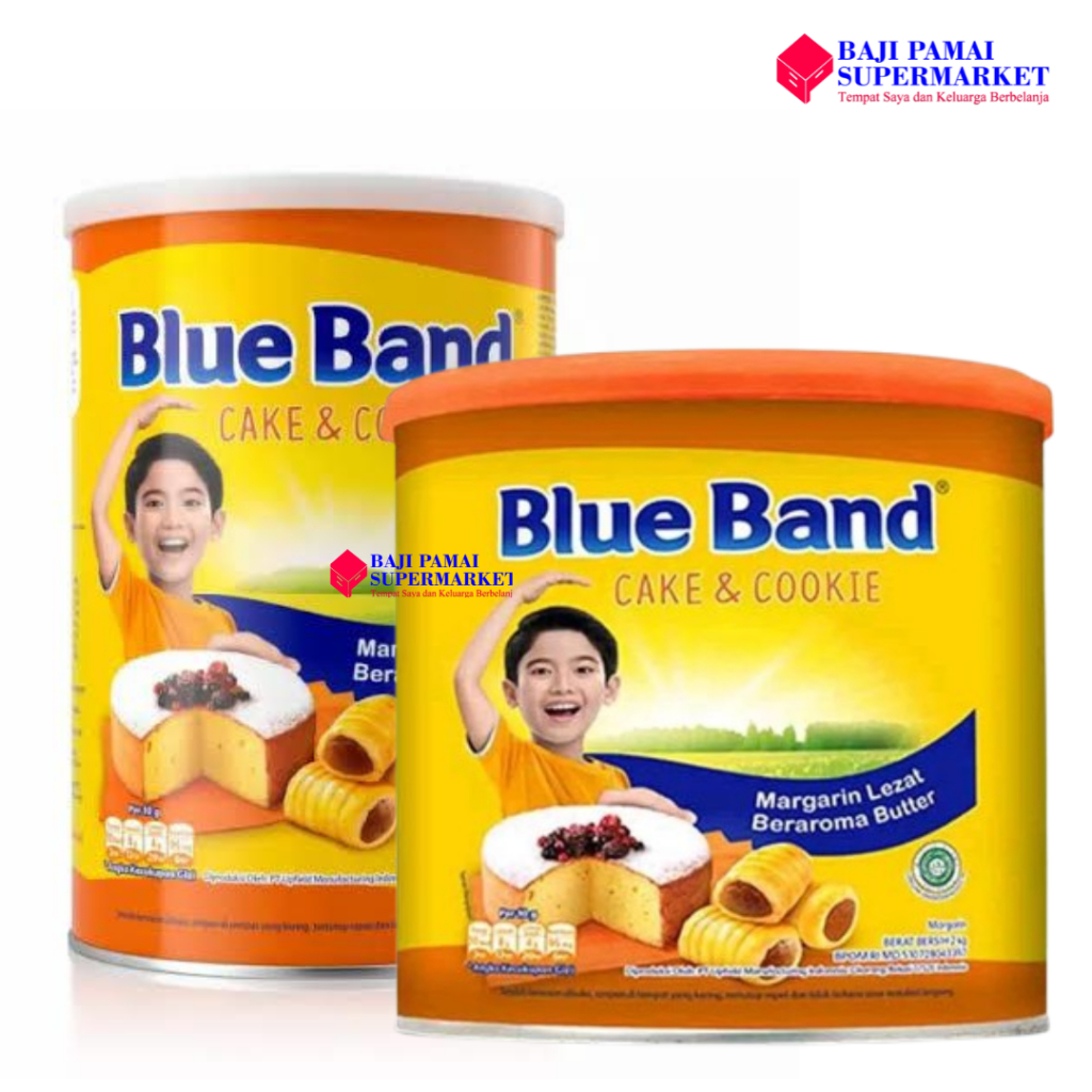 

Blue Band Cake & Cookie Margarin Bahan Kue 1kg dan 2kg