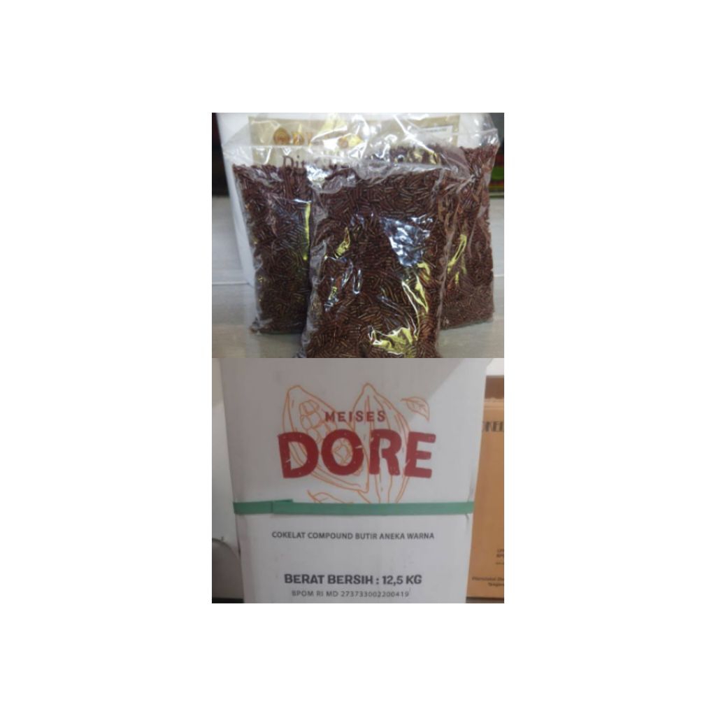 

meses coklat dore 200gr