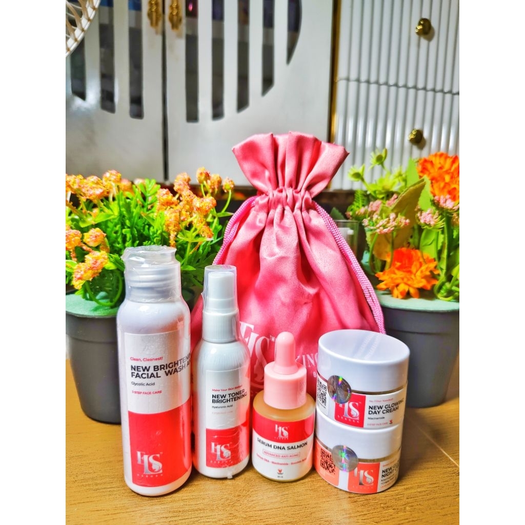 [COD]LS SKINCARE PAKET BRIGHTENING BOOSTER/PAKET WHITENING GLOWING/KULIT SUSAH PUTIH