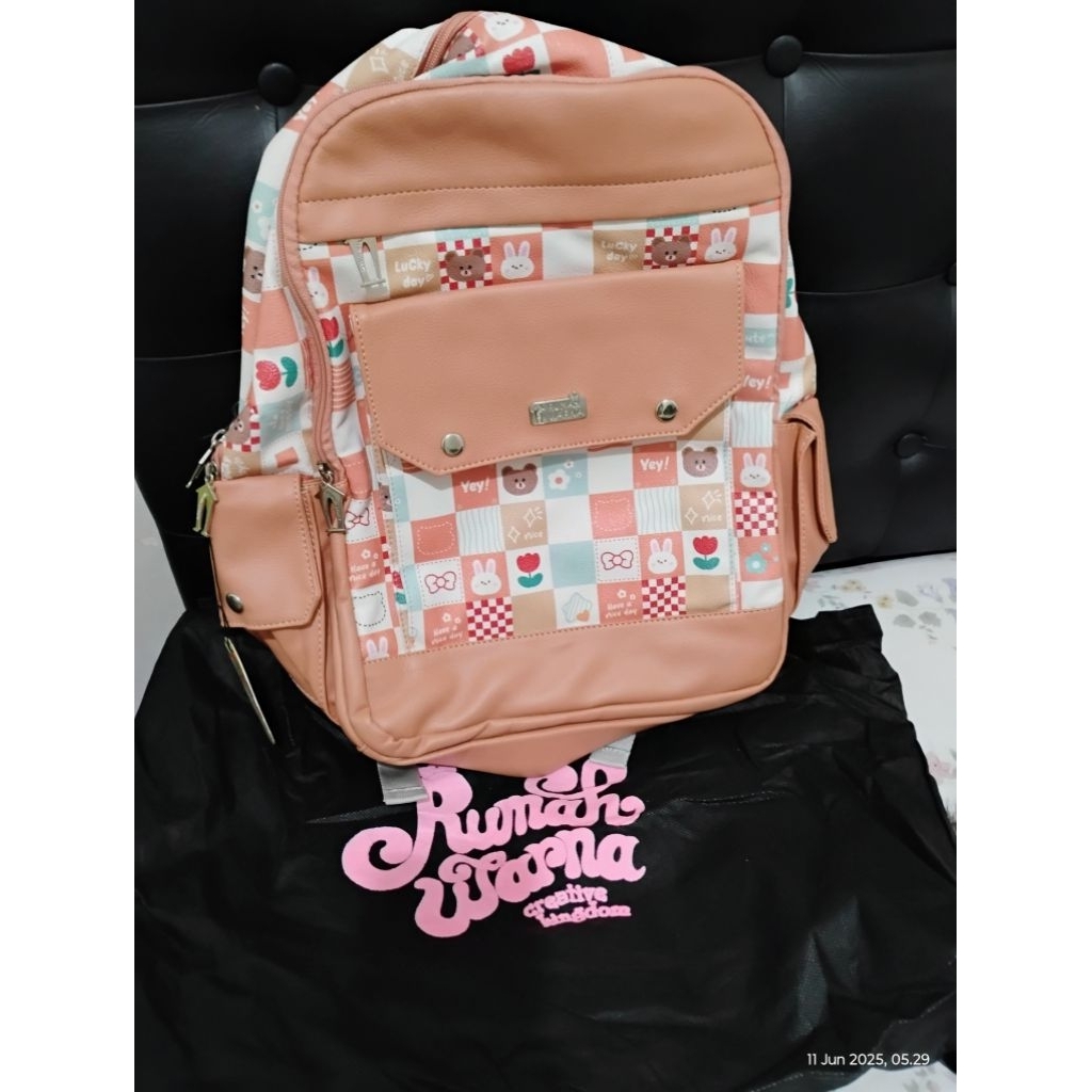 Rumah Warna Tas Sekolah B Halinka New with Tag