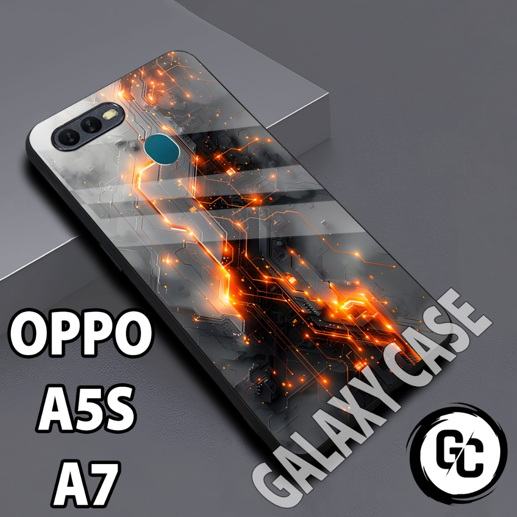 Softcase glossy OPPO A5S/case OPPO A7 Cowok/case OPPO A5S glitter/casing OPPO A7