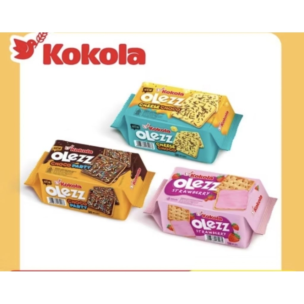 

Kokola Olezz 100gr(Choco partai,Cheese Choco,Strawberry)
