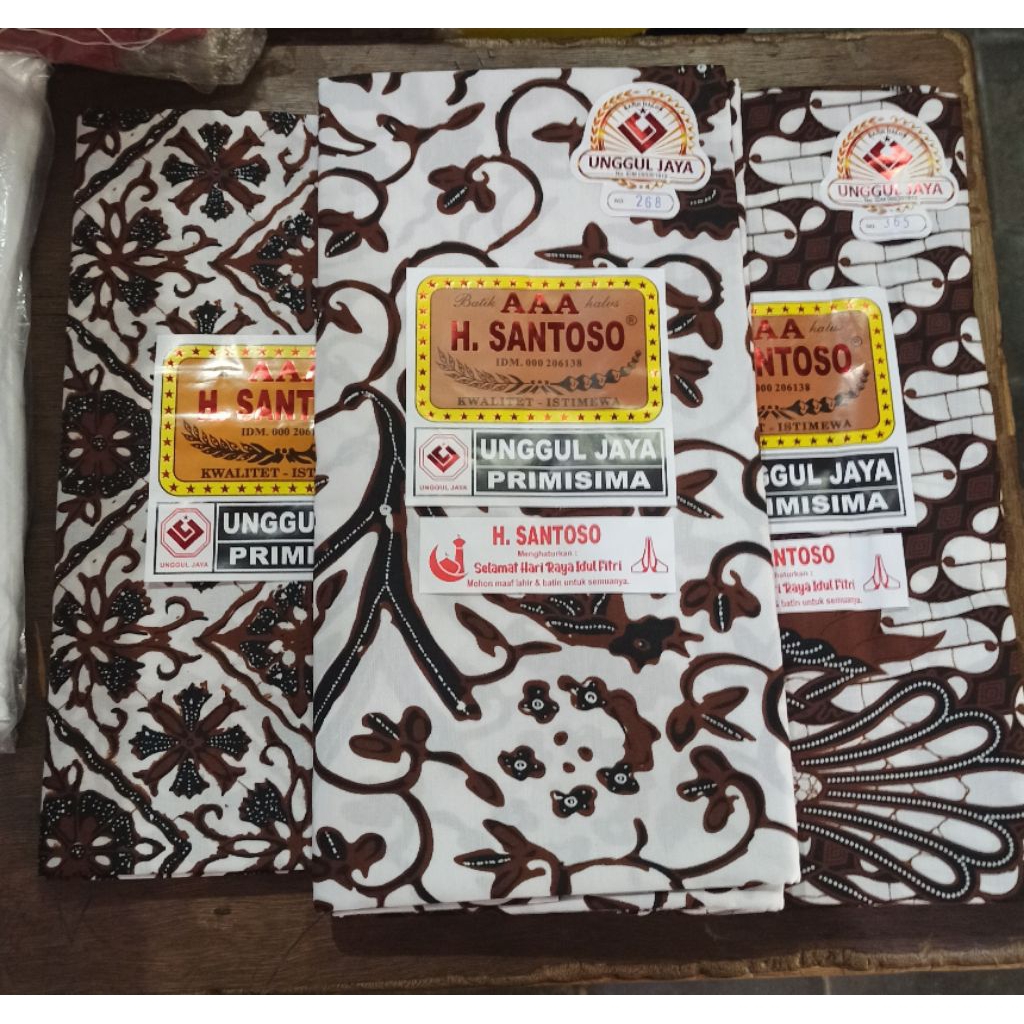 Kain Jarik Batik merk Santoso AAA by Unggul Jaya/Kain jarik batik printing/kain jarik murah