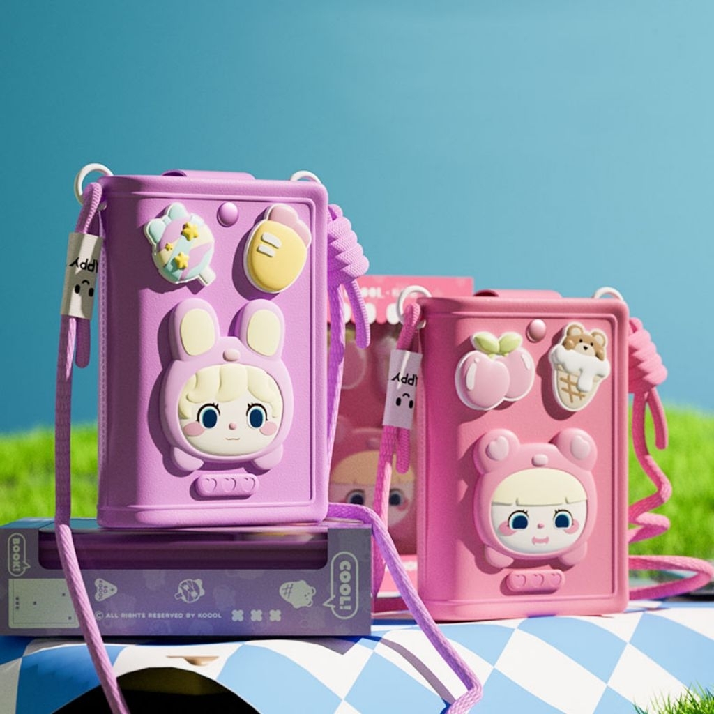 NOMUKIDS- Tas selempang lucu jelly tas selempang HP