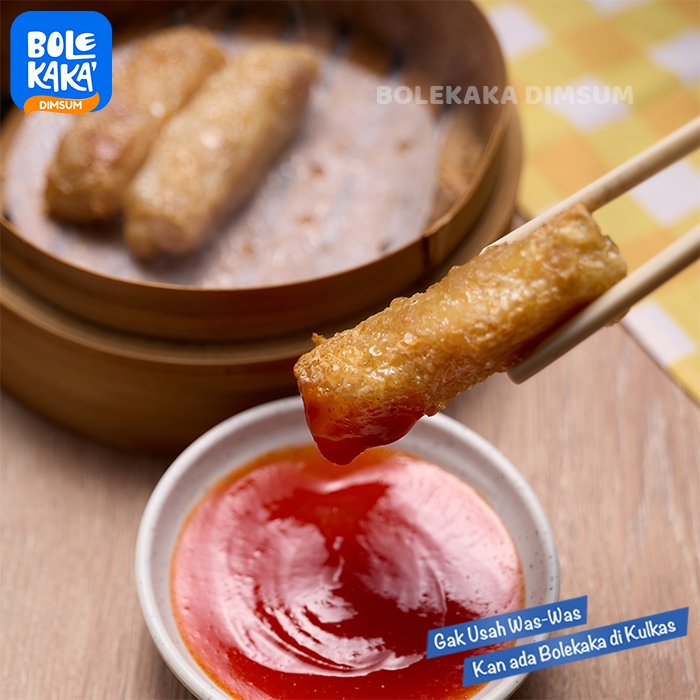 

Dimsum Lumpia isi 20 pcs Bolekaka Dimsum Depok
