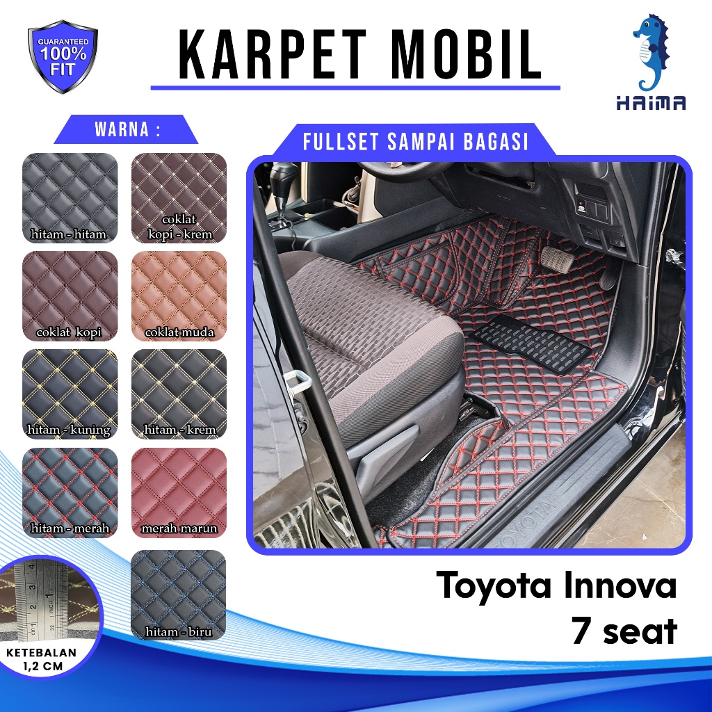 Karpet Mobil Toyota Innova (2008-2015) / Innova Reborn (2016-2023)