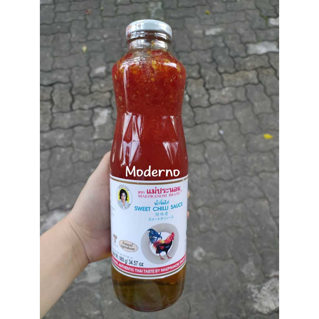 

Maepranom sweet chilli dipping sauce 980gr - Maepranom sambal bangkok 980gr