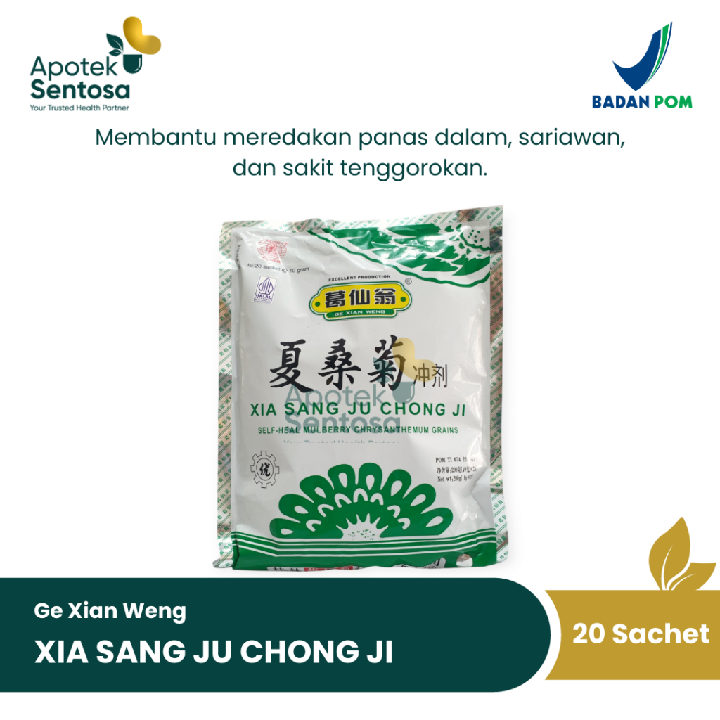 

Xia Sang Ju Chong Ji Granule - Minuman Serbuk Untuk Panas Dalam