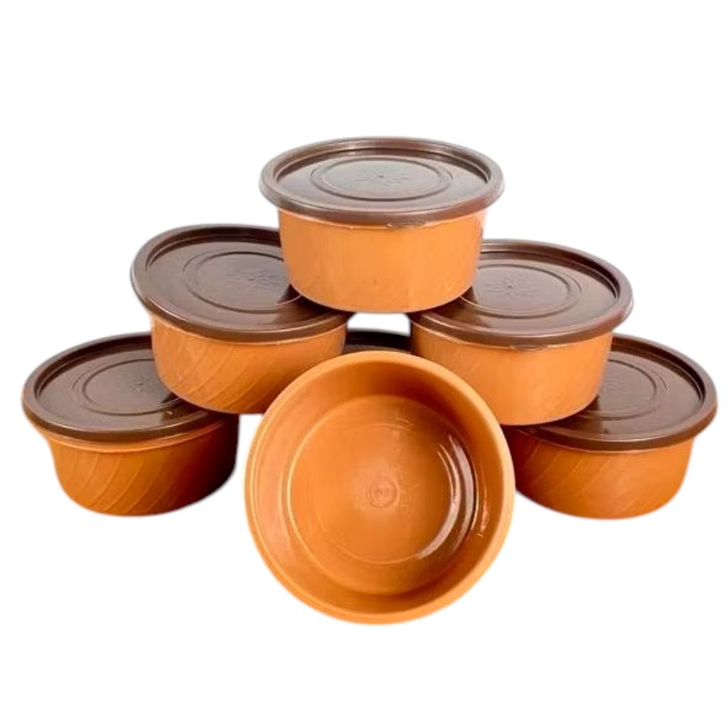 PAKET 1,2,3,4,5 LUSIN Tepak bulat plastik WKP 1500 ML TEPAK SERBAGUNA /TEPAK KUE