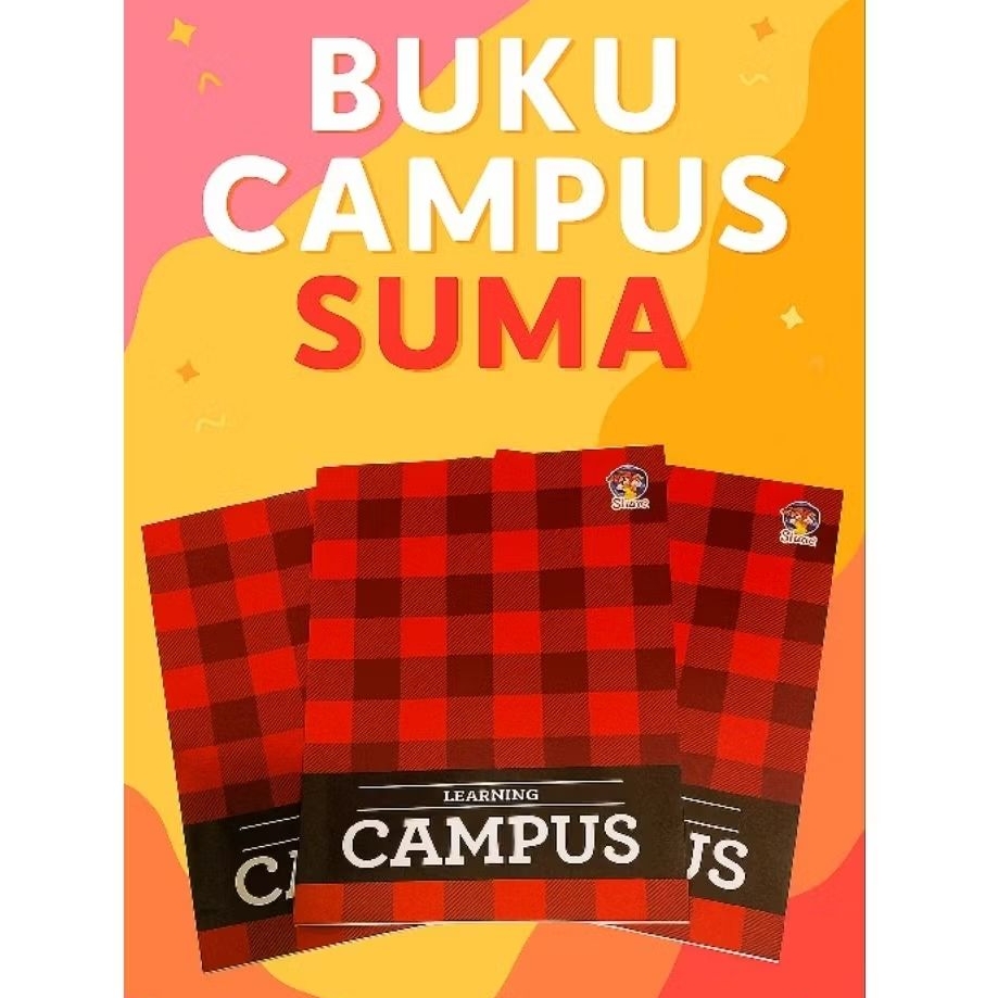 

Buku Tulis Campus Boxy SUMA 38 & 50 Lembar (Isi 10 Buku ) HABISIN STOK