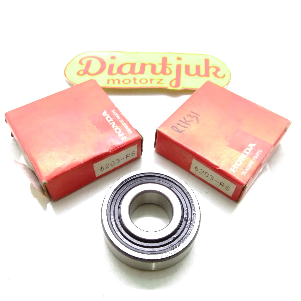 Bearing Laher 6203RS 6203 RS AHM Original