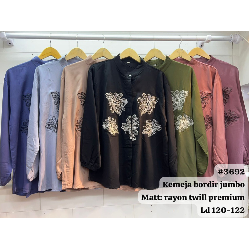 blouse bordir/blouse bordir bunga/blouse shanghai/blouse jumbo bordir/atasan bordir jumbo/atasan bor