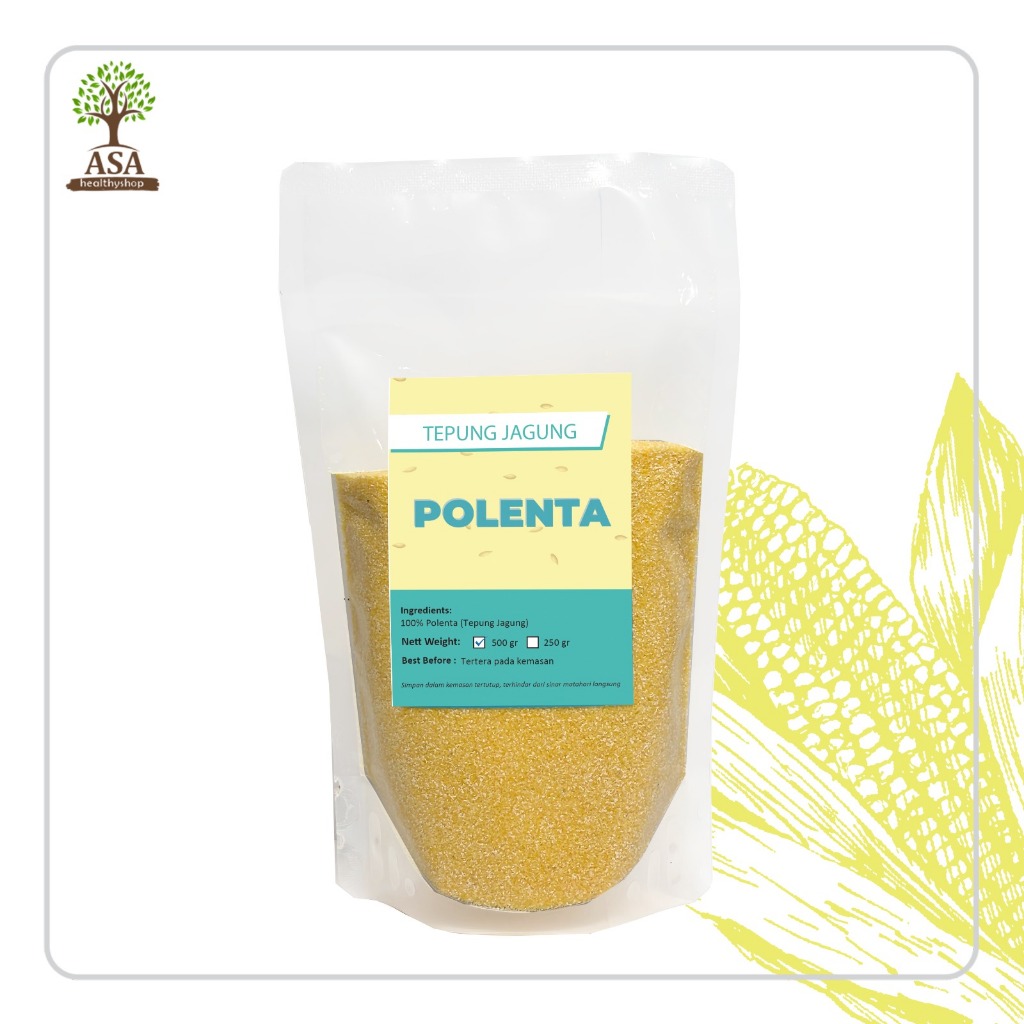 

Polenta / Tepung Jagung 500 gram