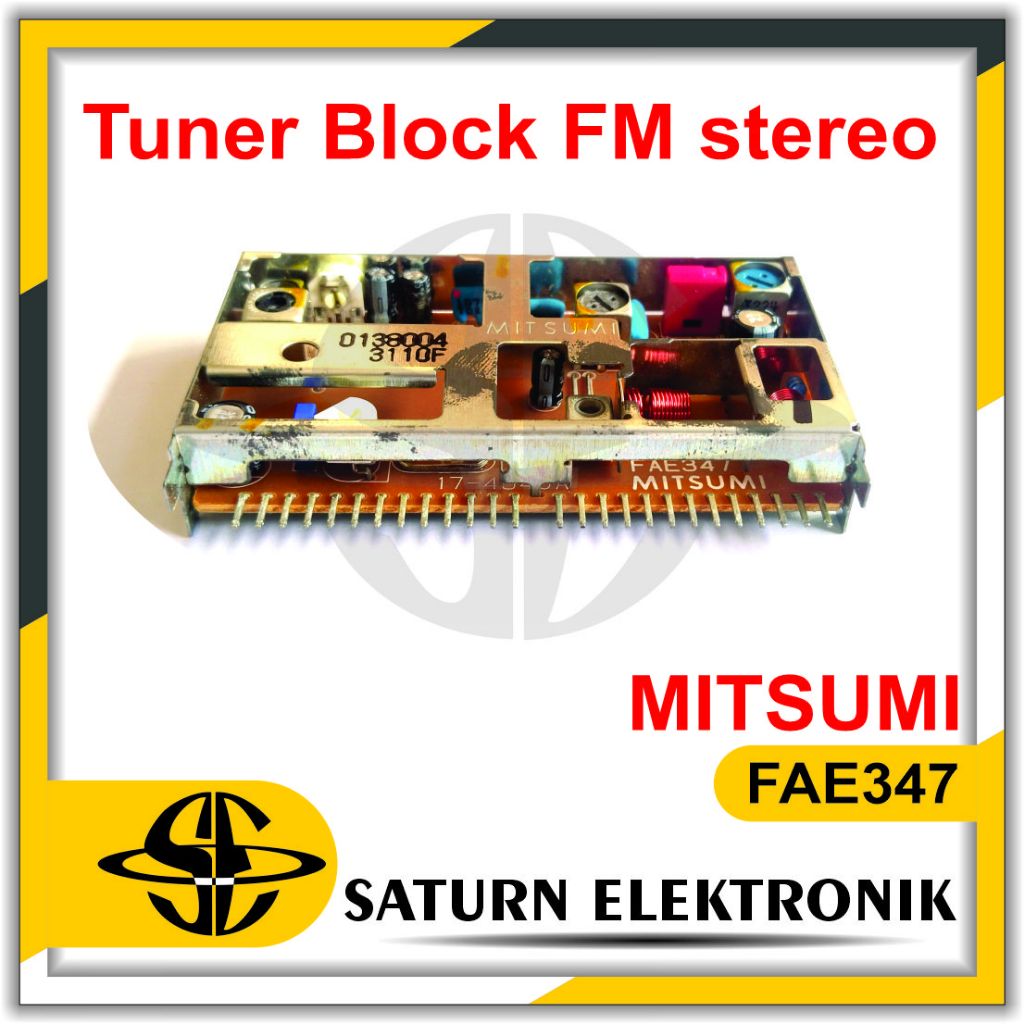 Tuner Block FM Stereo Mitsumi FAE347