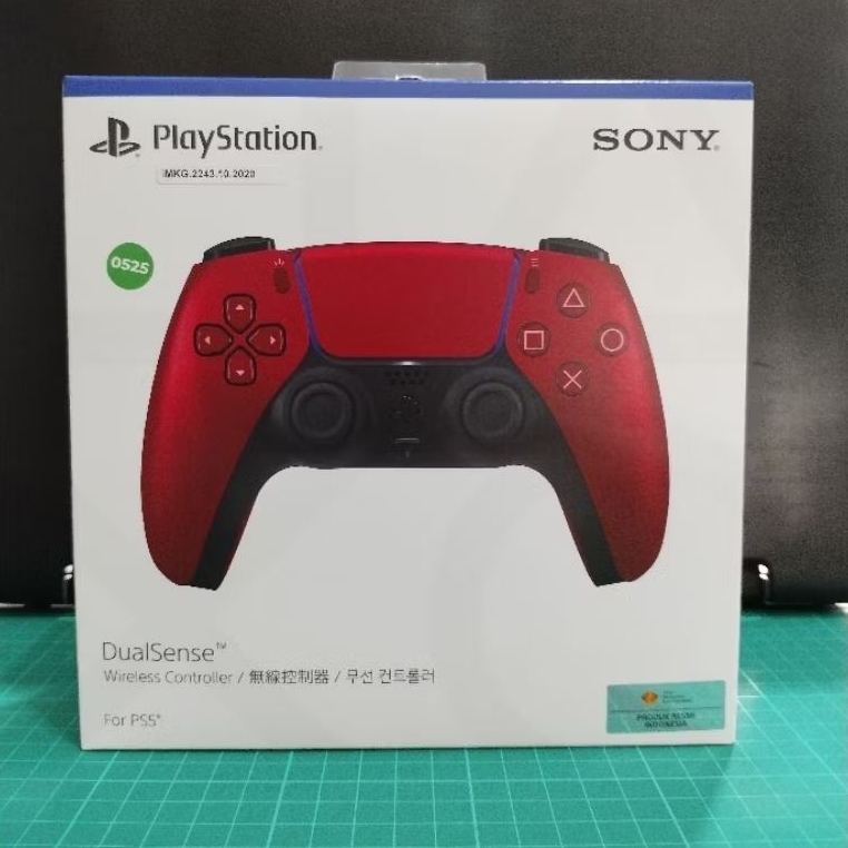 Dualsense Ps5 / Stik Ps5 / Stick Ps5 Volcanic Red Resmi Indo (Baru)