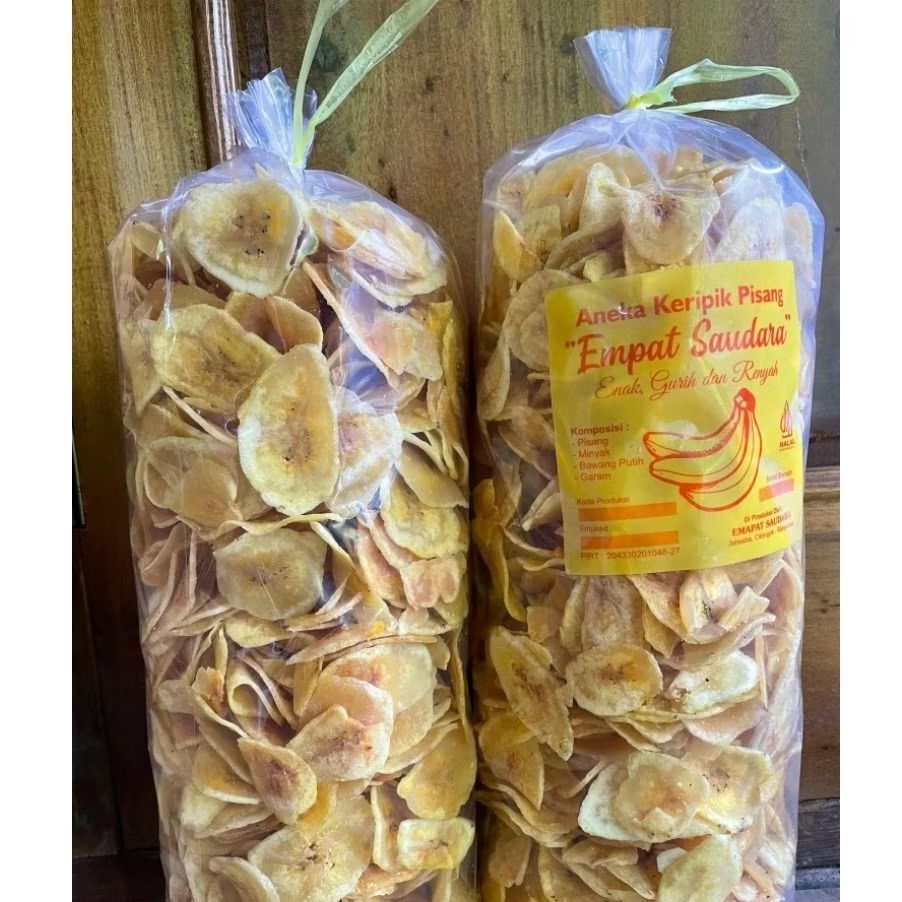 

Keripik Pisang Asin Kepok