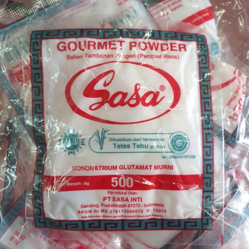 

micin sasa 5gram MSG Penyedap masakan