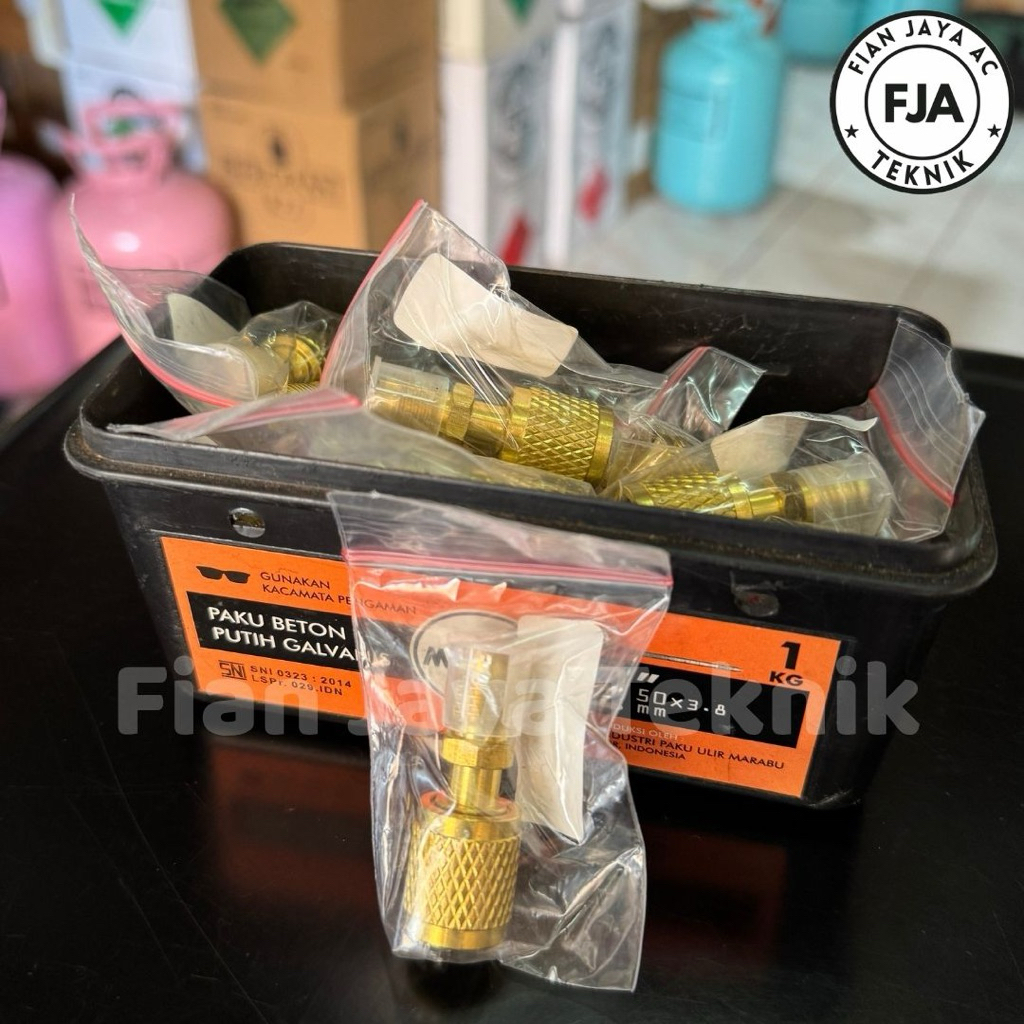 Sambungan R32 Analizer Selang R22 ke R32