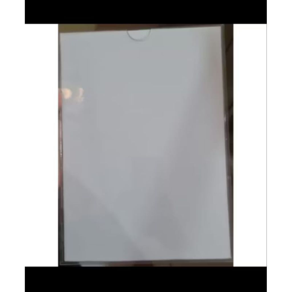 

akrilik selipan kertas ukuran A3 potret