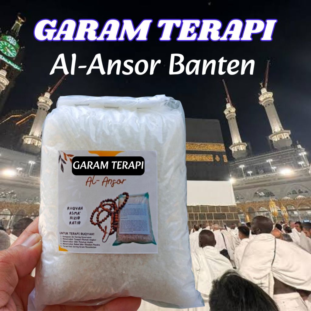 

Garam Sehat Al-Ansor 500 gram Terapi Kesehatan Medis/ non medis