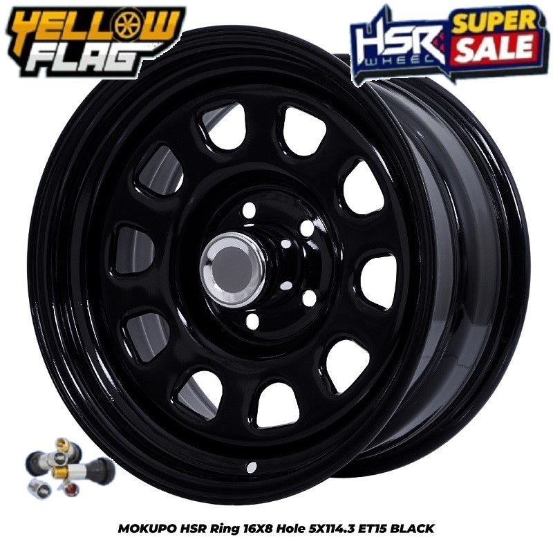 Velg Offroad Kaleng Ring 16 Xtrail Xpander Rush Hilux Rangga Hsr Mokupo R16 Lebar 8 Pcd 5x114,3
