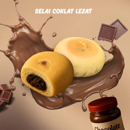 

Snack Roti saku yang bisa disimpan padasuhu ruang selama 3 bulan