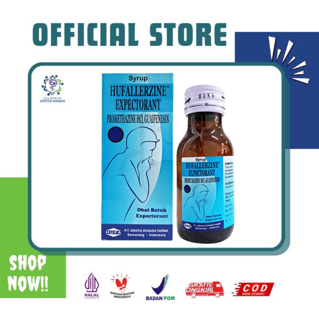 

Hufallerzine syrup flu pilek batuk