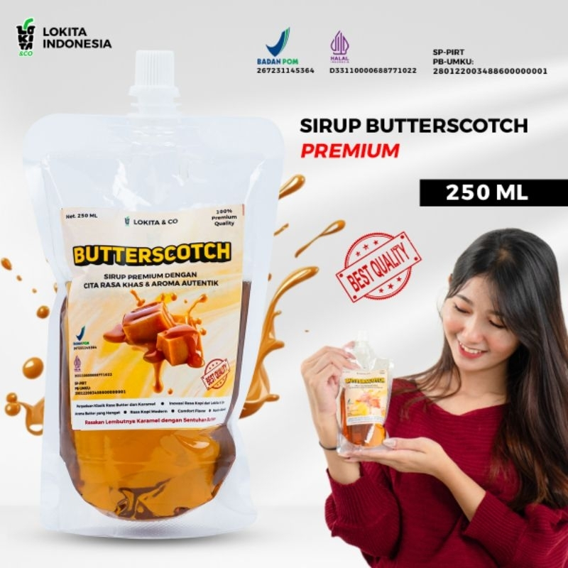 

LOKITA - Sirup Butterscotch Signature Syrup Collection