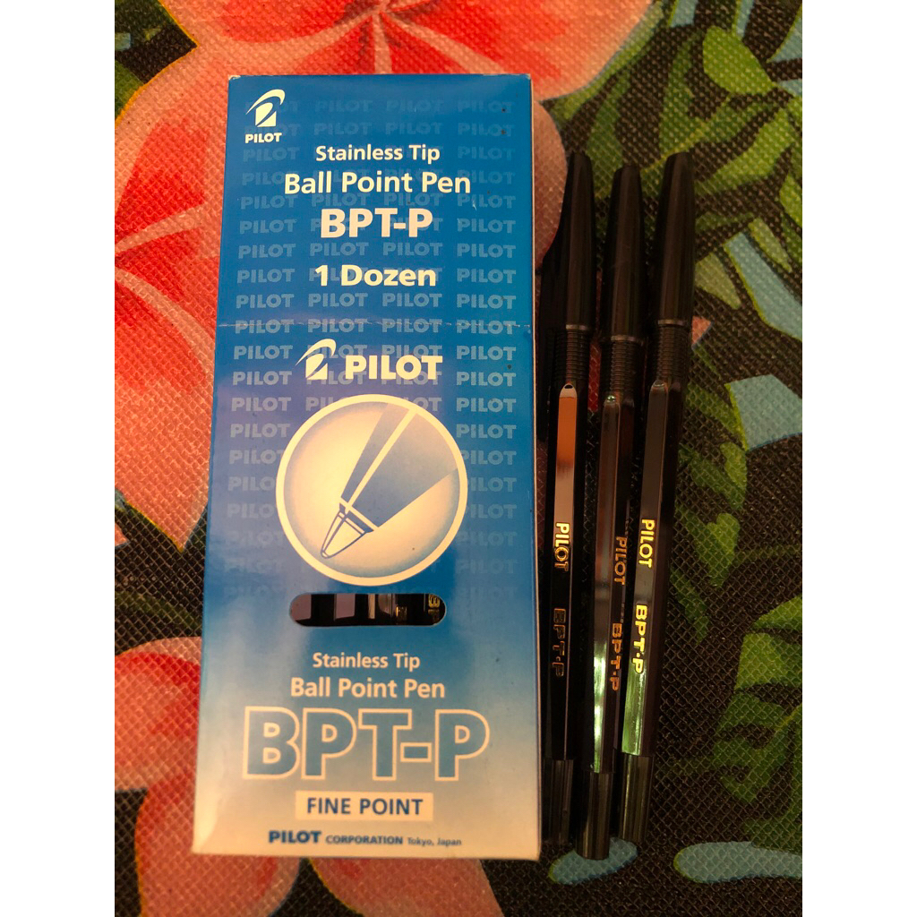 

Pulpen Pilot BPT-P Hitam isi (2pcs)