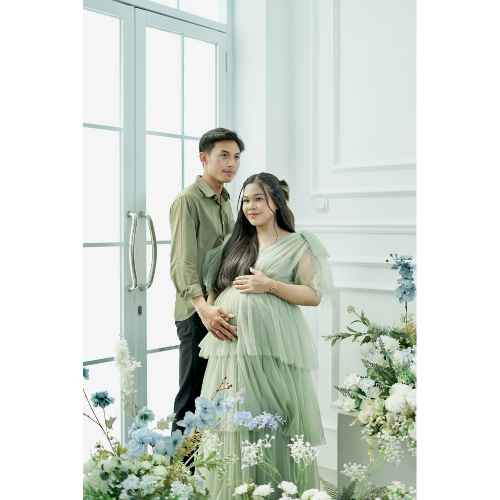FOR RENT/DISEWAKAN JULIE BRIDESMAID MATERNITY DRESS / PREWEDDING DRESS