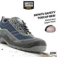 SEPATU SAFETY JOGGER GOBI - NAVY TERBARU 38-44