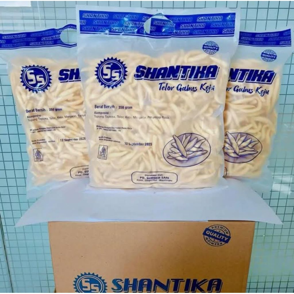 

Snack gabus keju shantika