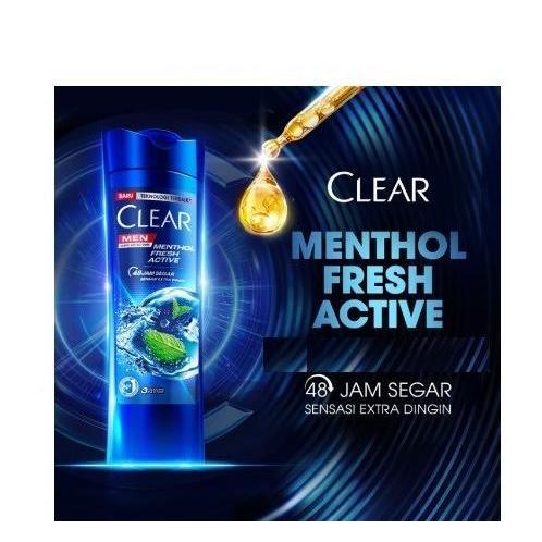 CLEAR MENTHOL SEGAR SHAMPOO 160ML/CLEAR SHAMPOO APEL WANGI SEGAR 160ML/CLEAR SHAMPOO CSC PERAWATAN K