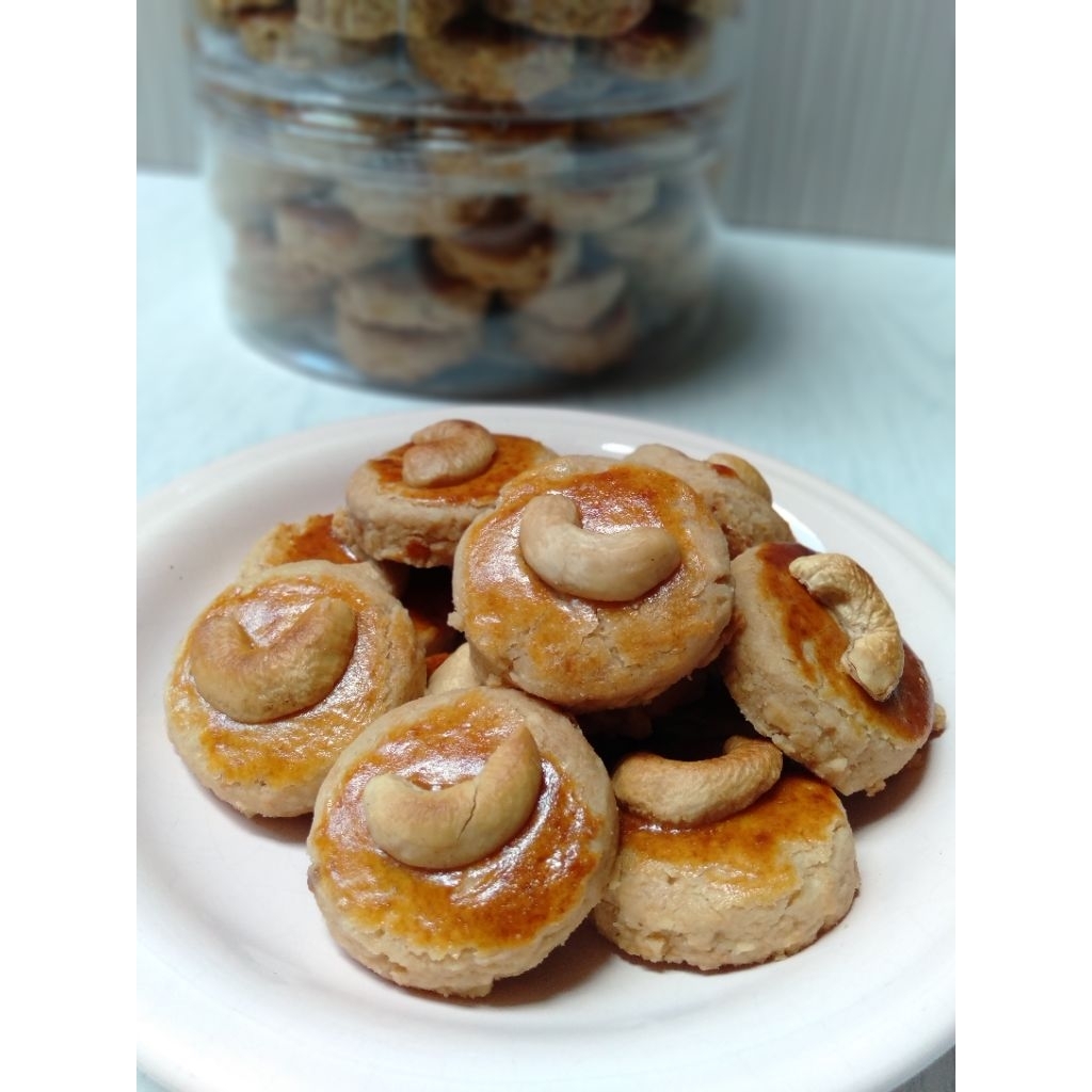 

Peanut Cookies Kacang Mede 500g