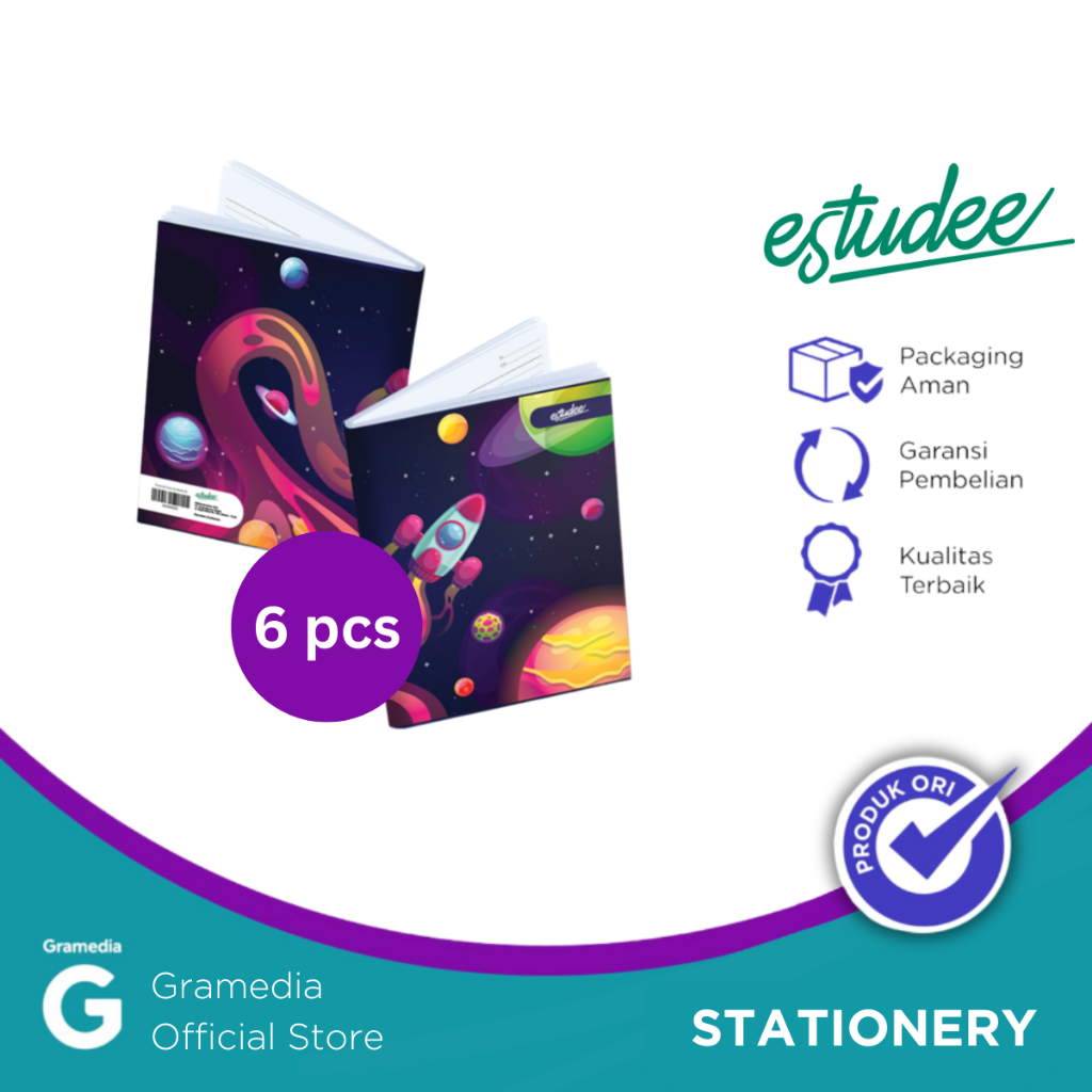

Gramedia Pettarani -ESTUDEE K KWARTO 38 SPACE ISI 6