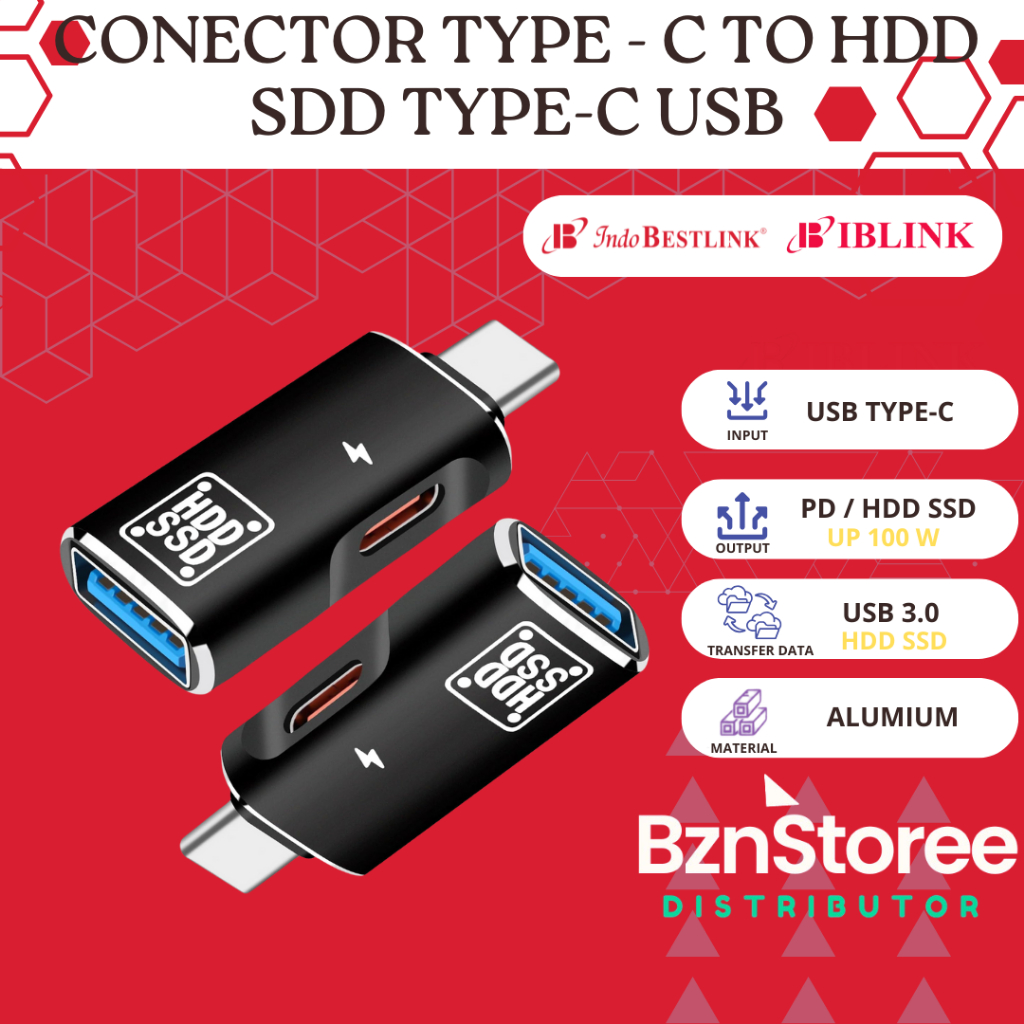Connector Type C to PD USB 3.0 HDD SSD OTG 3.0 BOX  / OTG 2IN1 Type-C To USB 3.0 Type C TD5205 Alumi