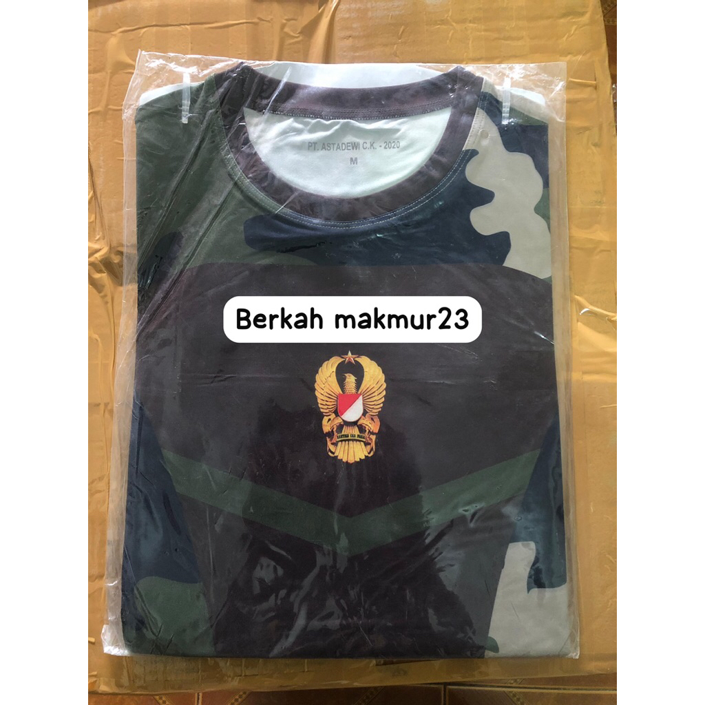 Kaos Loreng Jatah Kasad TNI AD